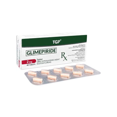 TGP Glimepride 2 Mg Eurogenerics