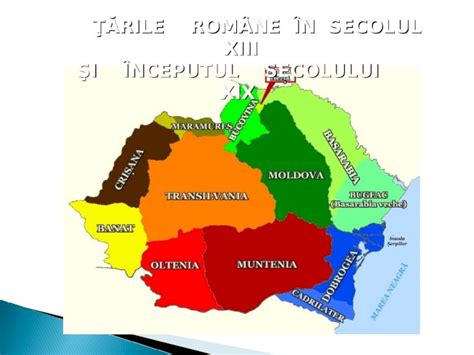 Ppt Rile Rom Ne N Secolul Xiii I Nceputul Secolului Xix