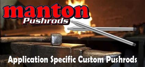 Manton Custom Pushrods