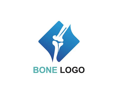 Bone logo vector template vector 596498 Vector Art at Vecteezy