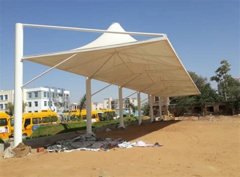 Modular PVC Fabric Roofing Tensile Structure At Rs 300 Sq Ft In New