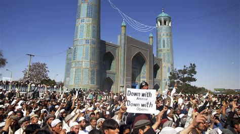 U N Staffers Killed In Quran Burning Protest Npr