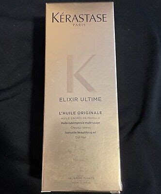 Kerastase Elixir Ultime L Huile Original Hair Oil 3 4 Fl Oz