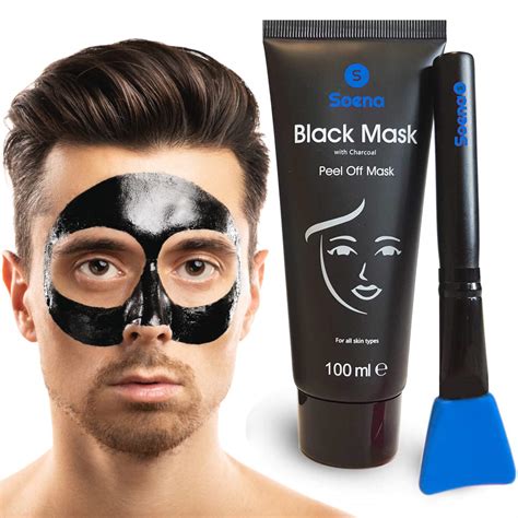 Das Original Soena For Men Black Mask Maskenpinsel Xxl Tube