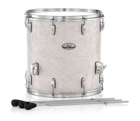 Pearl Professional Maple Floor Tom X White Marine Pearl Reverb