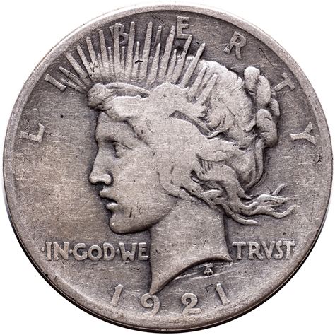 1921 Peace Silver Dollar – Numismax