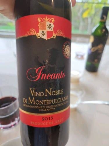 2015 Incanto Vino Nobile Di Montepulciano Vivino US