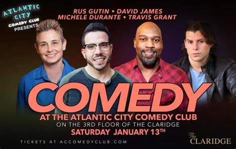 Comedy shows for January 13th, 2024 - Atlantic City Comedy Club ...