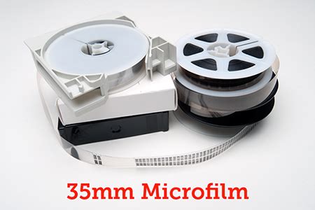 Types of Microfilm | Secure7 Digital