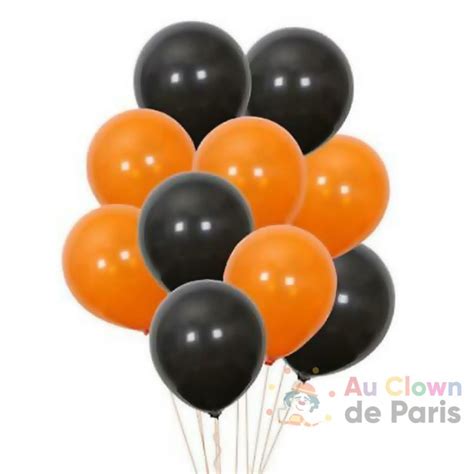 Lot Ballons H Lium Halloween Au Clown De Paris