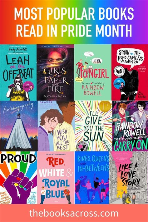 Most Popular Books To Read In Pride Month Lgbtqiap Book Queer Books