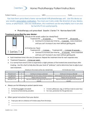 Fillable Online M Mydoctor Kaiserpermanente T4 Home Phototherapy