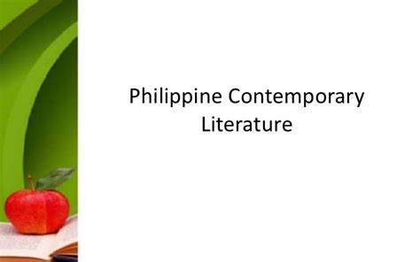 Philippine Contemporary Literature