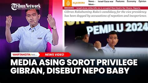 Media Asing Sorot Privilege Gibran Rakabuming Di Pilpres 2024 Disebut