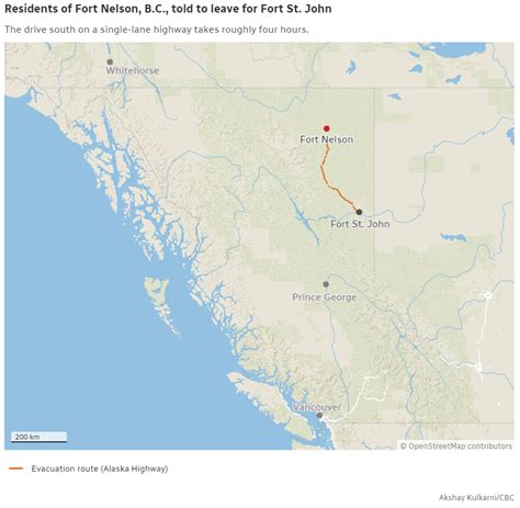 Thousands Ordered To Evacuate Fort Nelson B C As Wildfire Approaches