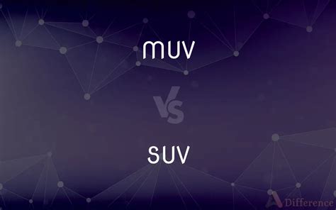 MUV vs. SUV — What’s the Difference?