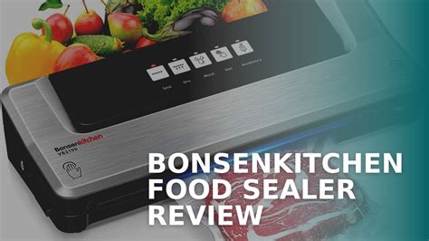 Bonsenkitchen Food Sealer Review Youtube