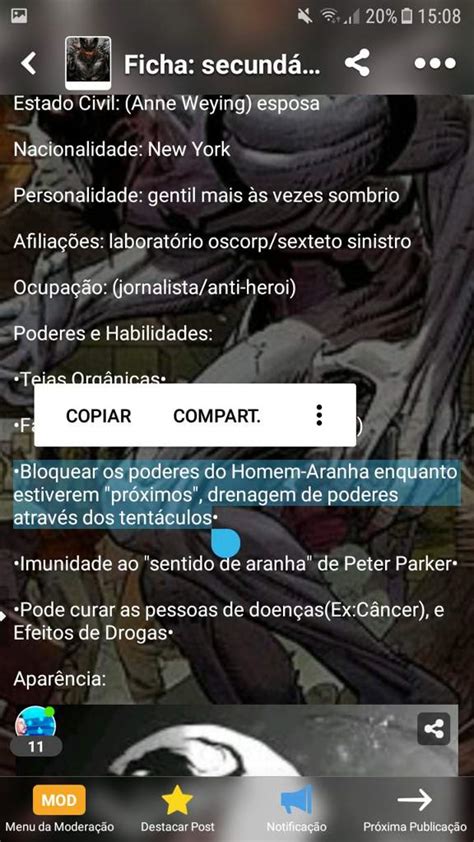 Ficha Secund Ria Wiki Marvel Legend S Rpg Amino