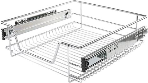 Heavy Duty Kitchen Pull Out Wire Basket Base Unit Storage In Various