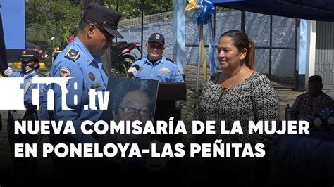 Inauguran Comisaría de la Mujer en Poneloya Las Peñitas León TN8 tv