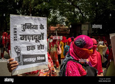 May New Delhi Delhi India Delhi State Anganwadi Workers And