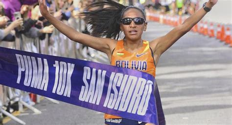 Jhoselyn Camargo rompió récord 10K en la carrera San Isidro en Argentina