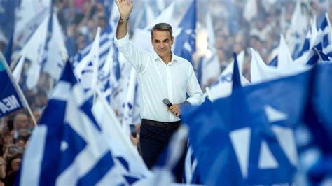 El Conservador Mitsotakis Logra La Mayor A Absoluta En Las Elecciones