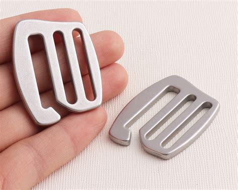 Bra Hooks Clasps Matte Silver Metal Bra Making Strap Slide Etsy Singapore