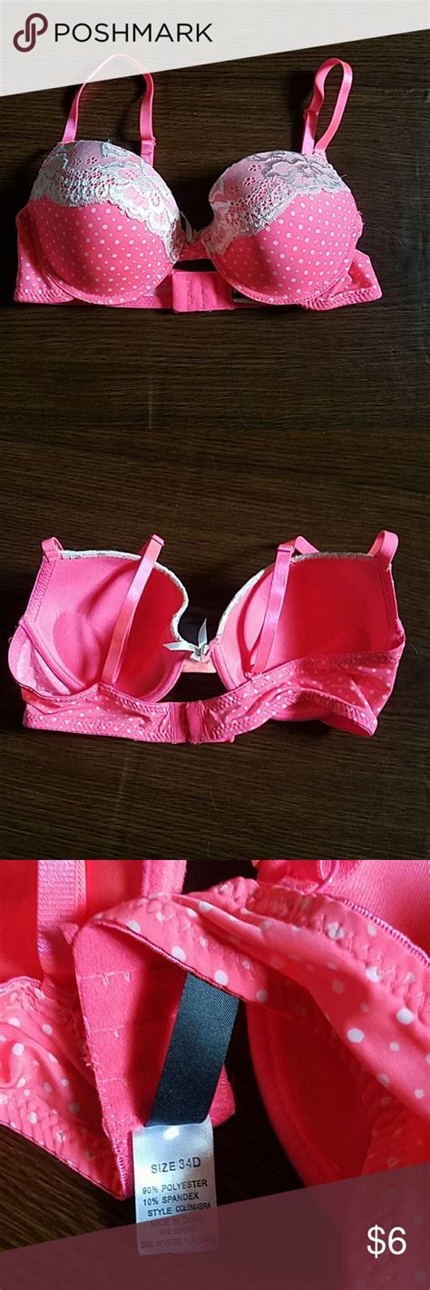 Hot Pink Polka Dot Bra Pink Polka Dots Hot Pink Pink Ladies