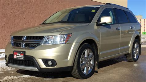 2011 Dodge Journey Rt Awd Chrome Alloy Wheels Sunroof Leather