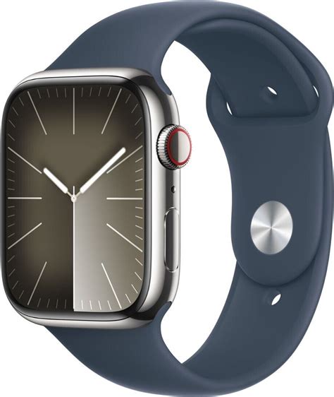 Apple Watch Series 9 45mm Silver Stainless Steel Gpscellular