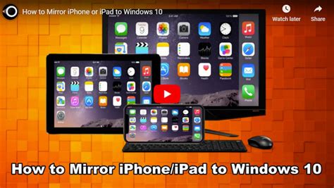 Best Ways To Mirror Iphone Ipad To Windows