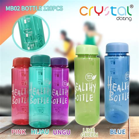 Jual Botol Minum Healthy Bottle 500ml Botol Minum Eco Friendly