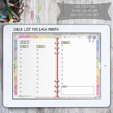 Free Digital Planner 2021 For Goodnotes Notability Xodo