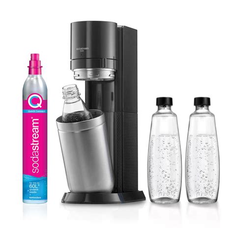 Sodastream Duo Titan Wassersprudler Mit Glasflaschen Pet Flasche