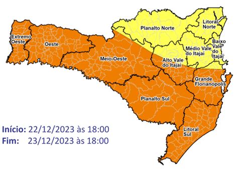 Chuva E Temporais Retornam A Santa Catarina A Partir Desta Sexta Feira