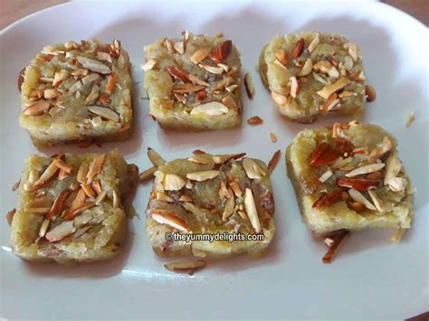 Lauki Barfi With Mawa How To Make Lauki Barfi The Yummy Delights