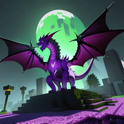 Minecraft dragon by snowyfoxAI on DeviantArt