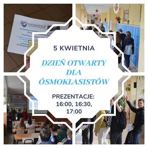 Dzień Otwarty dla ósmoklasistów w XIII LO w Krakowie 5 04 2022 XIII