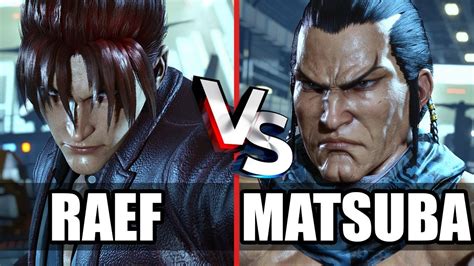 Tekken 8 Raef JIN Vs MATSUBA FENG High Level Gameplay YouTube