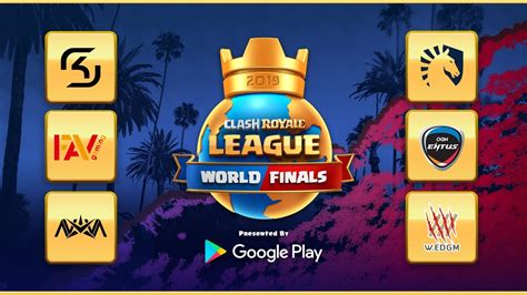 Clash Royale League World Finals English Youtube