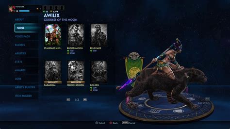 SMITE Awilix Animations YouTube