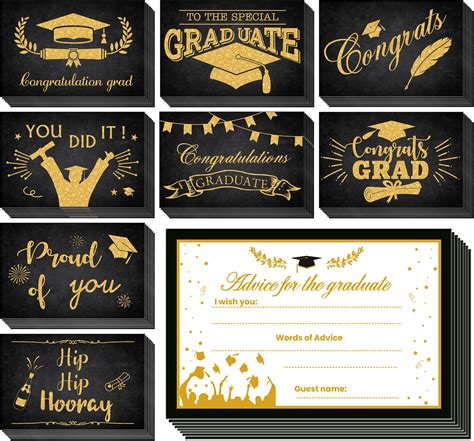 Amazon Graduation Wish Cards 50PCs High School Or College