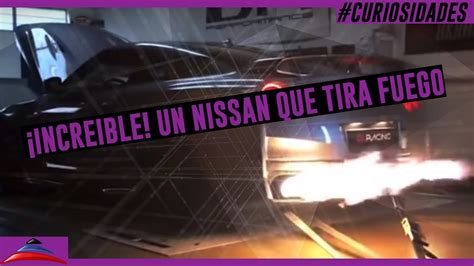 Un Espectacular Nissan GT R Tira Fuego Por El Escape 17 02 2018