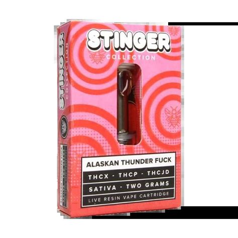 Alaskan Thunder Fuck Sativa Honeyroot Stinger Collection Cartucho