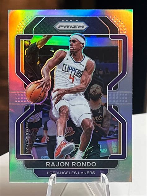 Prizm Basketball Rajon Rondo Silver Prizm Los Angeles