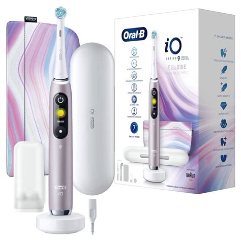 Oral B Elektrische Zahnbürste iO Series 9 Design Tasche Rose