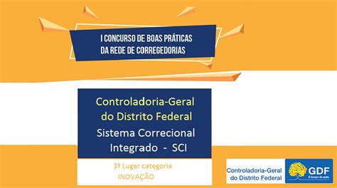 Controladoria Geral Do Df Premiada Por Inova O Em Concurso De Boas