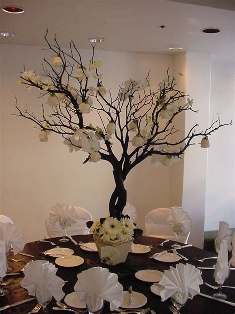 Table Centerpieces Using Branches The Urban Decor