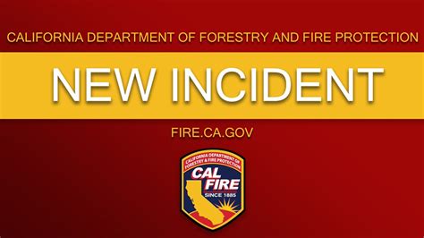 CAL FIRE on Twitter: "New Incident: #RangeFire off San Vicente Road ...